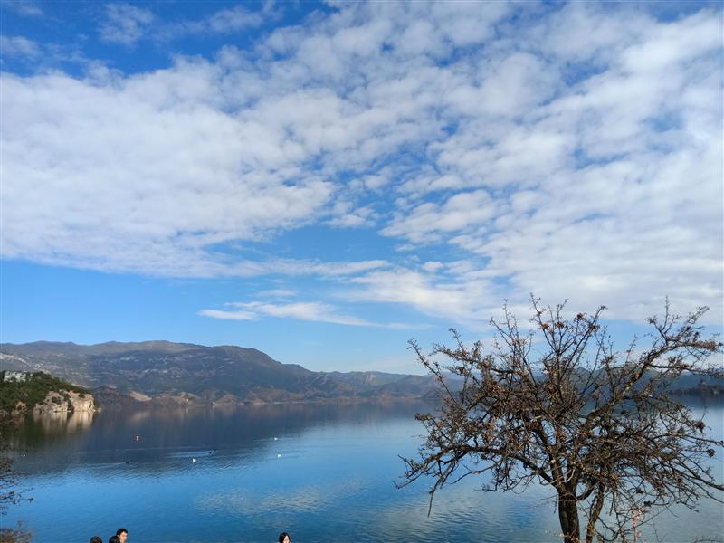 中国云南泸沽湖 情人沙滩