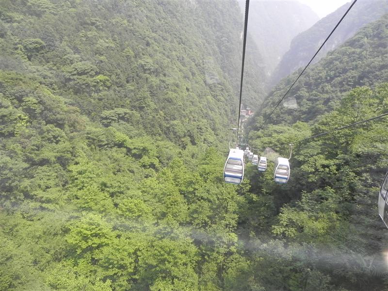 万盛黑山谷索道 万盛黑山谷索道