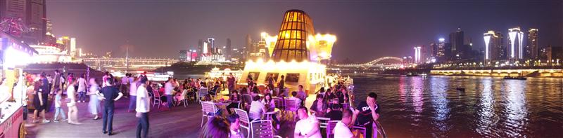 重慶夜景兩江遊船 重慶 兩江遊全景 重慶夜景兩江遊船 重慶 兩江遊全景