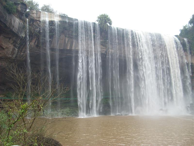 重庆 万州大瀑布 重庆 万州大瀑布