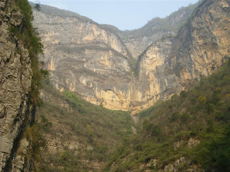 Shennv Creek in the Three Gorges of the Yangtze River Shennv Creek in the Three Gorges of the Yangtze River