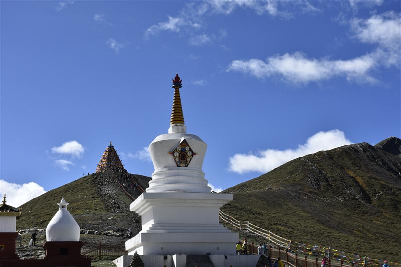 中国 四川 川西 折多山山顶