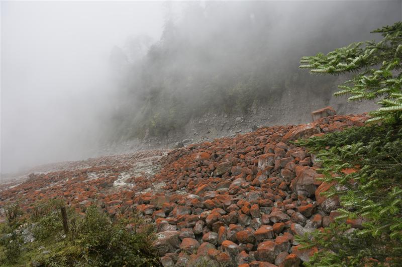 中国 四川 川西 燕子沟 红石滩 中国 四川 川西 燕子沟 红石滩