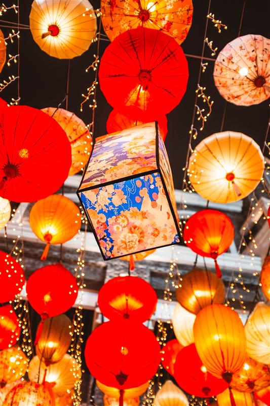 长嘉汇弹子石老街 花灯 长嘉汇弹子石老街 花灯