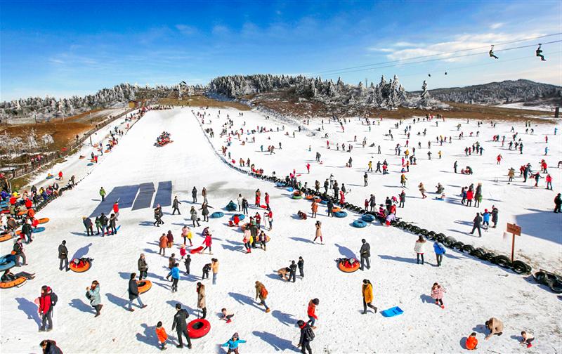 重庆 武隆 仙女山 滑雪场