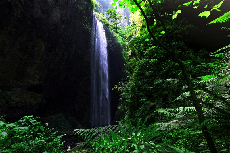重庆 武隆 夏天 地缝 重庆 武隆 夏天 地缝