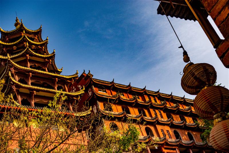 重庆 沙坪坝 磁器口 宝轮寺