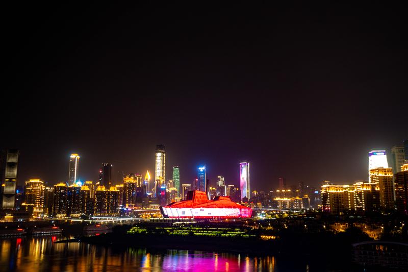 重庆 南岸区 长嘉汇 重庆夜景 重庆 南岸区 长嘉汇 重庆夜景