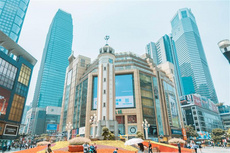 重庆 解放碑 人民解放纪念碑 夏天 