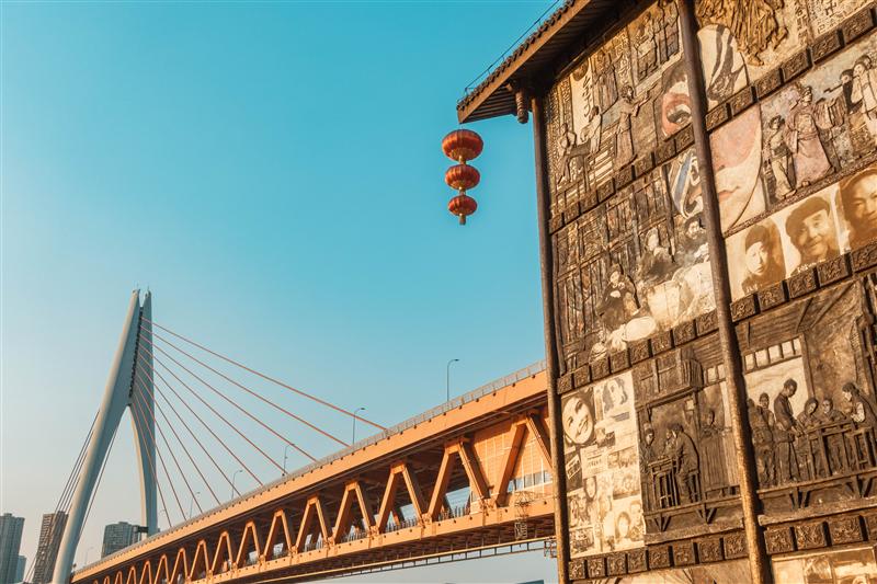 重庆 解放碑 洪崖洞