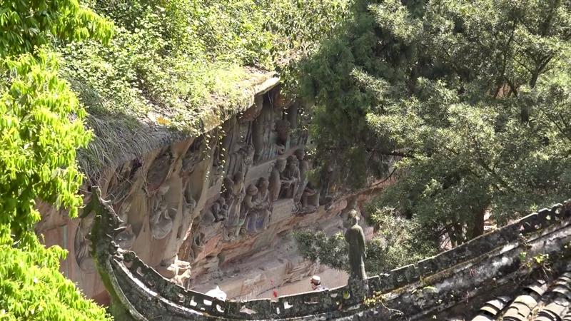 中国 重庆市 大足石刻 宝顶山石刻  中国 重庆市 大足石刻 宝顶山石刻