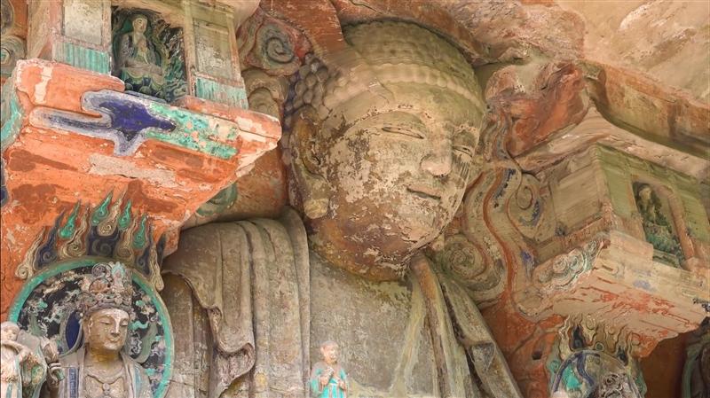 大足石刻 宝顶山石刻 观无量寿经变相 大足石刻 宝顶山石刻 观无量寿经变相