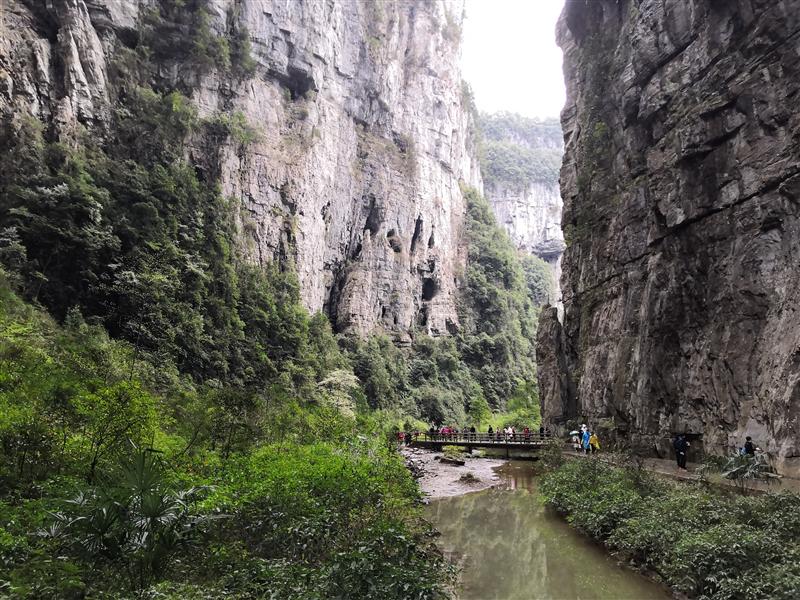 武隆 天生三桥 一线天