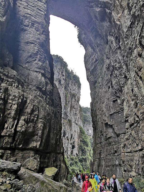 武隆 天生三桥 一线天