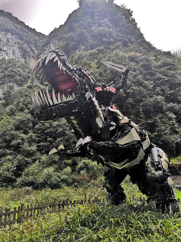 武隆 天生三桥 变形金刚 武隆 天生三桥 变形金刚