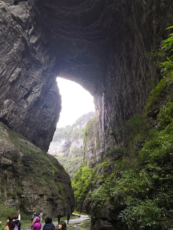 武隆 天生三桥 一线天 武隆 天生三桥 一线天