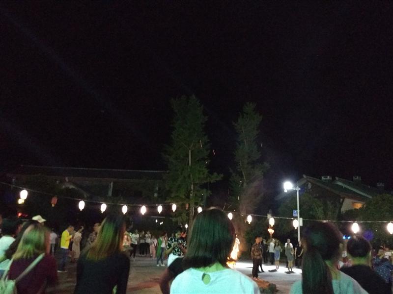 中国 重庆 阿依河 篝火晚会