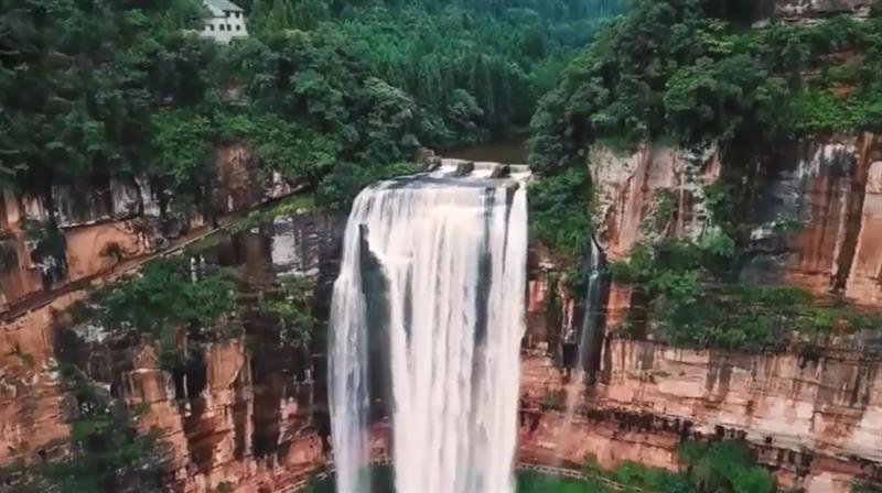 重庆 四面山 望乡台瀑布 重庆 四面山 望乡台瀑布