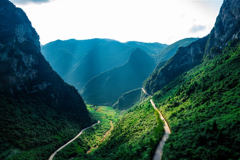 重庆 涪陵 武陵山大裂谷 夏季 