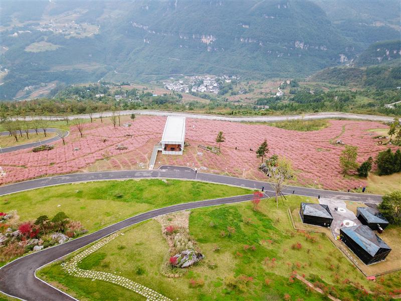 重庆武隆 懒坝国际禅境艺术度假区秋天