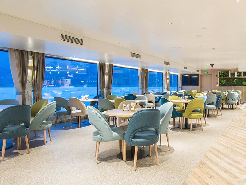 三峡游船 世纪游轮 自助餐  三峡游船 世纪游轮 自助餐