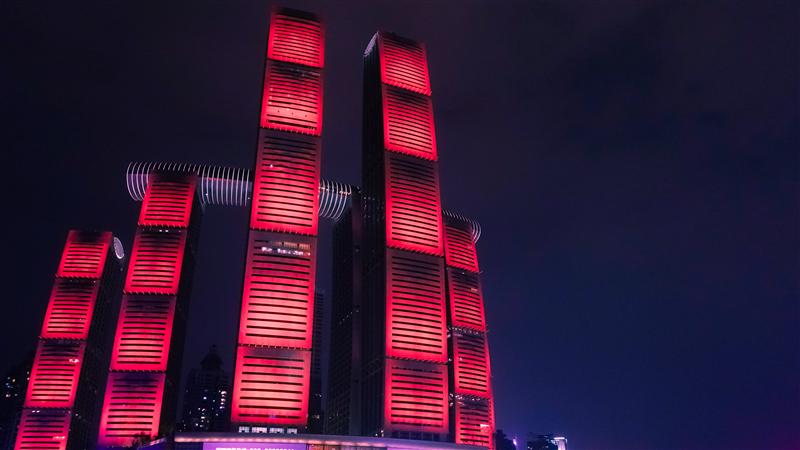 中国 重庆  来福士广场  中国 重庆  来福士广场