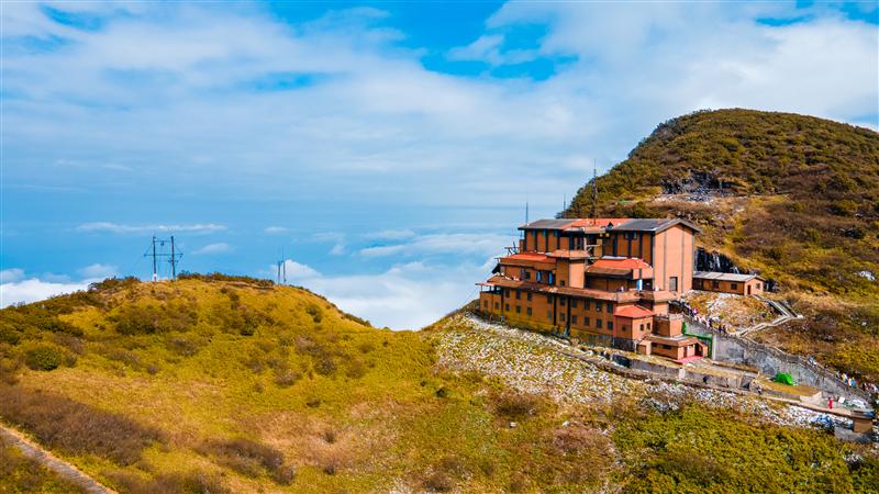 中国 重庆 南川 金佛山 北坡 航拍 中国 重庆 南川 金佛山 北坡 航拍