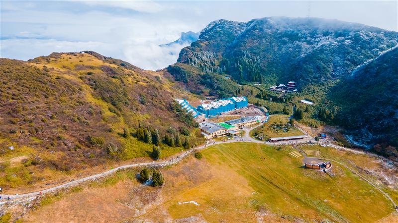 中国 重庆 南川 金佛山 北坡 航拍 中国 重庆 南川 金佛山 北坡 航拍