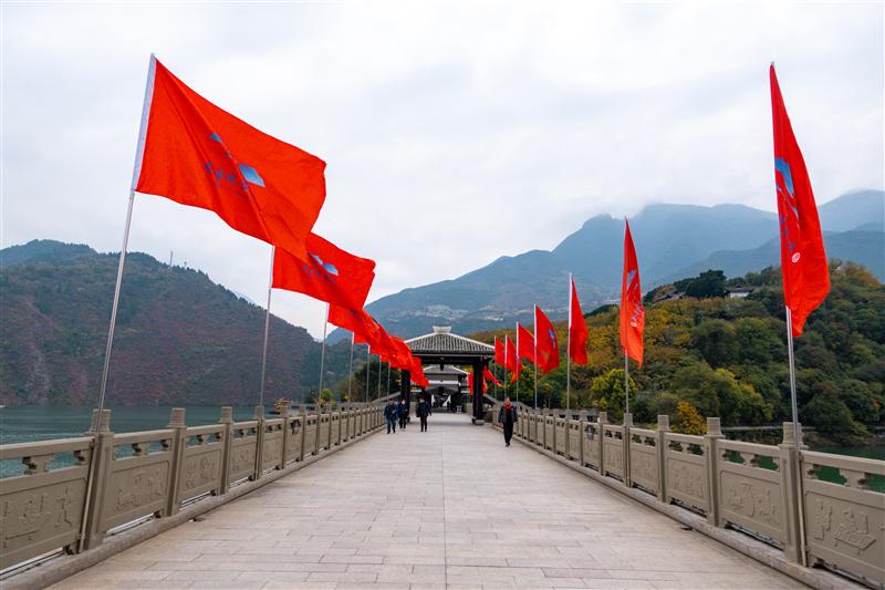 奉节 三峡 风雨廊桥 白帝城 奉节 三峡 风雨廊桥 白帝城