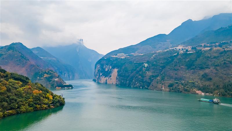 中国 重庆 三峡 白帝城 夔门  中国 重庆 三峡 白帝城 夔门