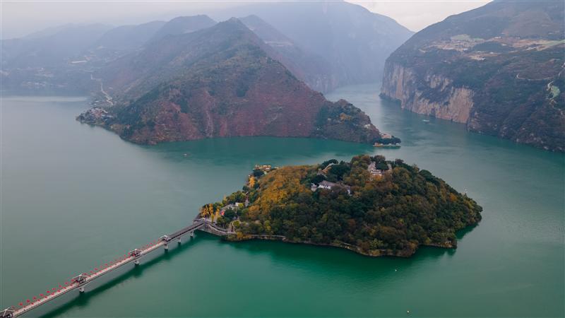 中国 重庆 三峡 白帝城 夔门  中国 重庆 三峡 白帝城 夔门