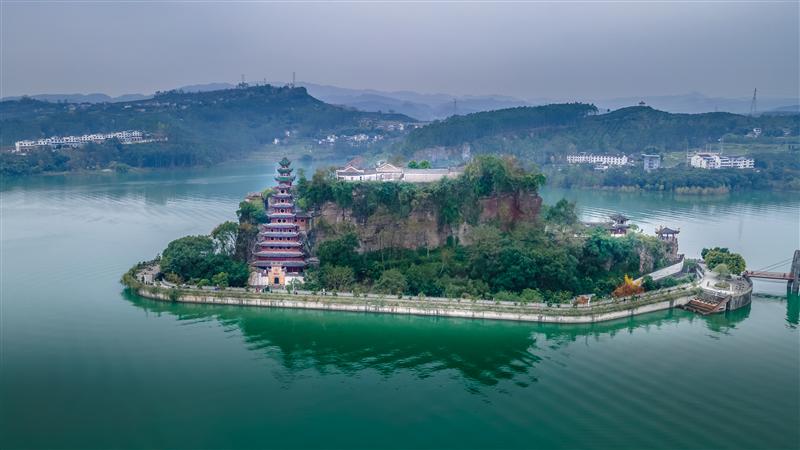 中国 重庆 三峡 石宝寨 中国 重庆 三峡 石宝寨
