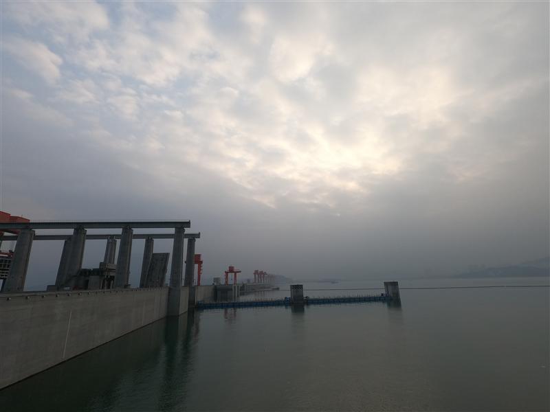 三峡大坝冬季 三峡大坝冬季