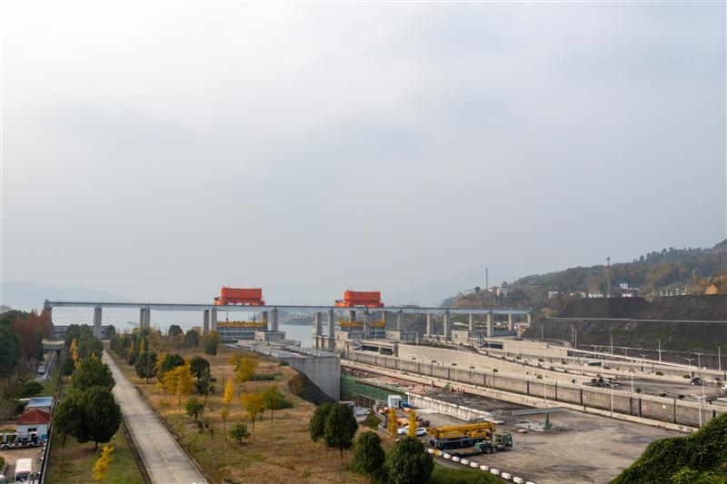 中国 湖北 宜昌 三峡大坝 五级船闸 中国 湖北 宜昌 三峡大坝 五级船闸