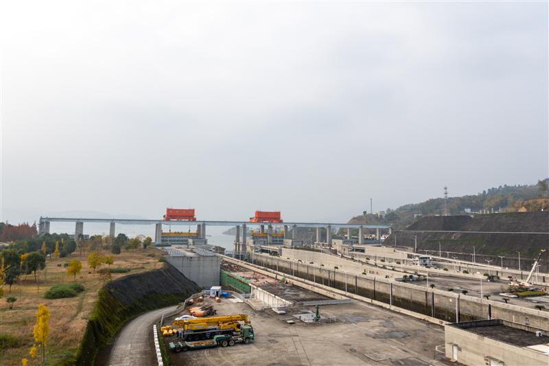 Five level ship lock of Three Gorges Dam Five level ship lock of Three Gorges Dam