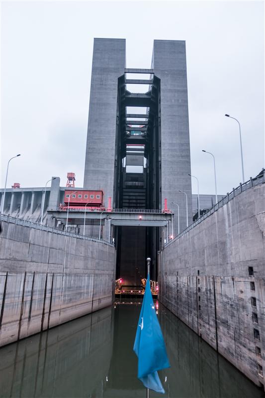 The Three Gorges Dam in Yichang, Hubei, China The Three Gorges Dam in Yichang, Hubei, China
