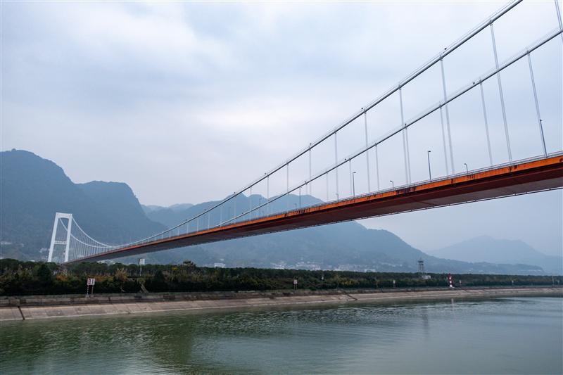 Hubei Yichang Yangtze River Highway Bridge Hubei Yichang Yangtze River Highway Bridge