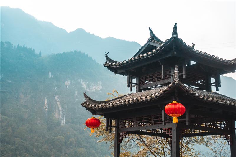 中国 湖北 宜昌 三峡人家 