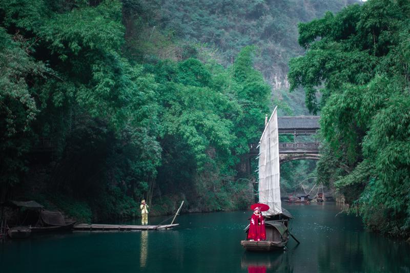 中国 湖北 宜昌 三峡人家  中国 湖北 宜昌 三峡人家
