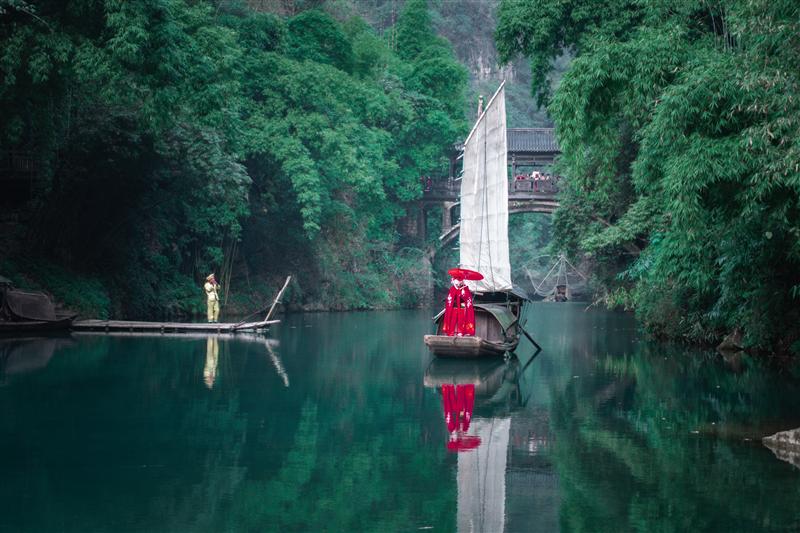 中国 湖北 宜昌 三峡人家  中国 湖北 宜昌 三峡人家