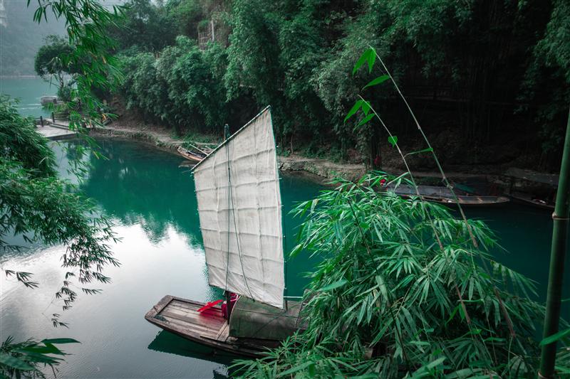 中国 湖北 宜昌 三峡人家 冬季 杨志熠