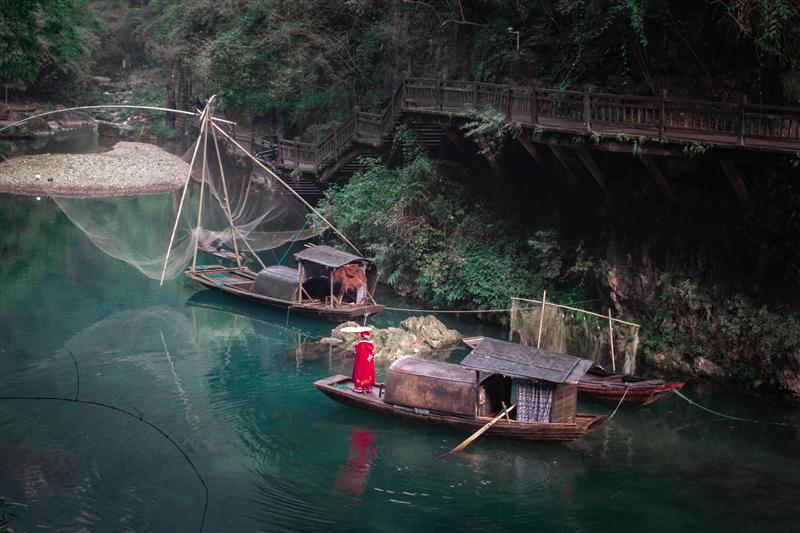 中国 湖北 宜昌 三峡人家 中国 湖北 宜昌 三峡人家