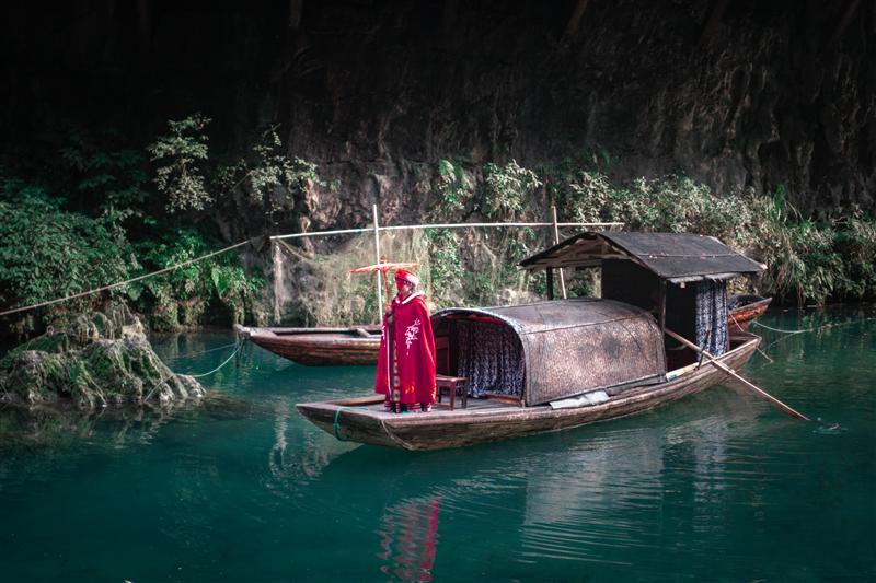 Three Gorges Family in Yichang, Hubei, China Three Gorges Family in Yichang, Hubei, China
