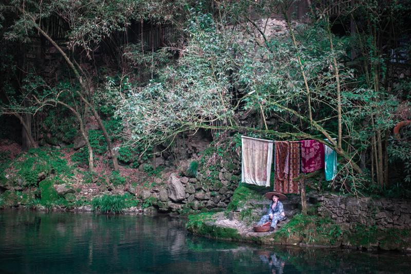 中国 湖北 宜昌 三峡人家 冬季 杨志熠