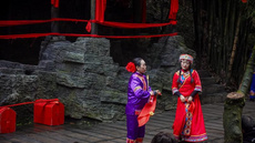 中国 湖北 宜昌 三峡人家 哭嫁表演 冬季 杨志熠