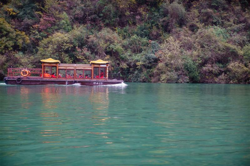 Three Gorges of Shennv River in Wushan, Chongqing, China Three Gorges of Shennv River in Wushan, Chongqing, China