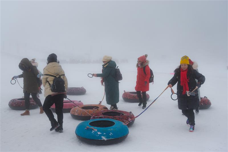 重庆 丰都 南天湖 滑雪场 冬季 杨志熠