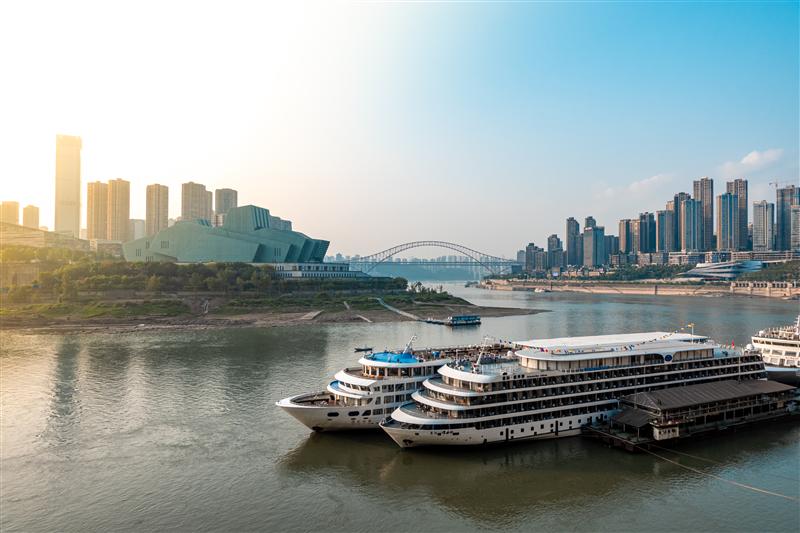 中国 重庆 朝天门 邮轮 中国 重庆 朝天门 邮轮