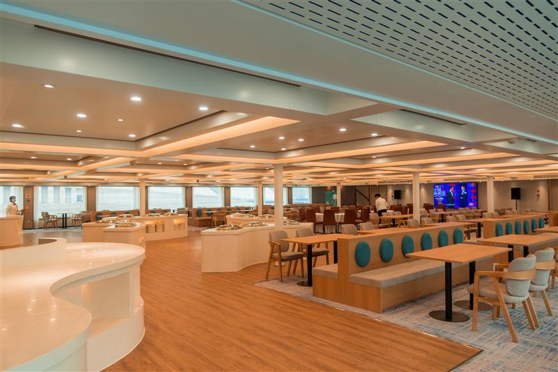 华夏神女3号自助餐厅 华夏神女3号自助餐厅