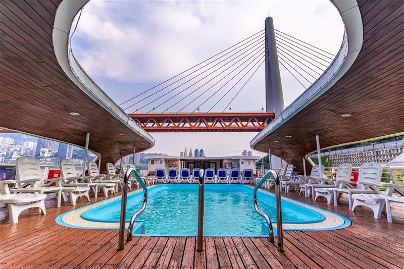 Changjiang Overseas Series Changjiang No.1 6F Deck Swimming Pool Changjiang Overseas Series Changjiang No.1 6F Deck Swimming Pool
